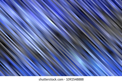 Light BLUE vector template with repeated sticks. Blurred decorative design in simple style with lines. Smart design for your business advert.