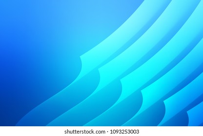 Light BLUE vector template with repeated sticks. Modern geometrical abstract illustration with Lines. The pattern for ad, booklets, leaflets.