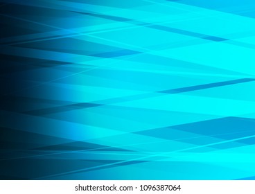 Light BLUE vector template with repeated sticks. Lines on blurred abstract background with gradient. The pattern can be used for websites.