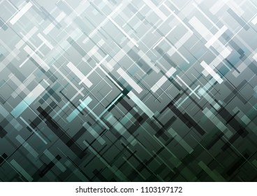 Light BLUE vector template with repeated sticks. Blurred decorative design in simple style with lines. The pattern can be used for busines ad, booklets, leaflets