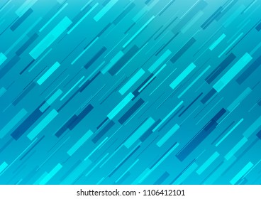 Light BLUE vector template with repeated sticks. Modern geometrical abstract illustration with staves. The pattern can be used for busines ad, booklets, leaflets