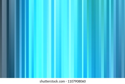 Light BLUE vector template with repeated sticks. Shining colored illustration with narrow lines. The template can be used as a background.