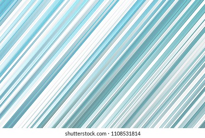 Light BLUE vector template with repeated sticks. Shining colored illustration with narrow lines. The pattern can be used for websites.