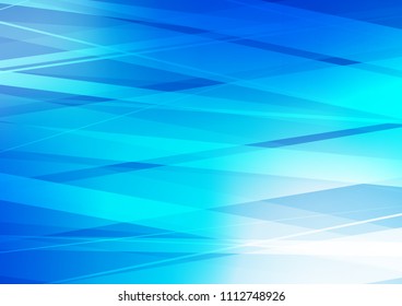 Light BLUE vector template with repeated sticks. Shining colored illustration with narrow lines. Smart design for your business advert.