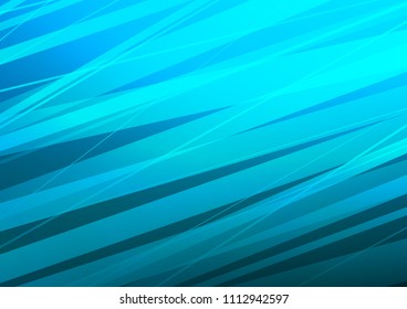 Light BLUE vector template with repeated sticks. Glitter abstract illustration with colored sticks. The template can be used as a background.