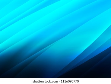 Light BLUE vector template with repeated sticks. Glitter abstract illustration with colored sticks. The pattern can be used as ads, poster, banner for commercial.