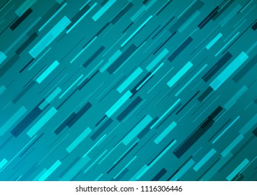 Light BLUE vector template with repeated sticks. Shining colored illustration with narrow lines. The pattern can be used as ads, poster, banner for commercial.