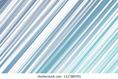 Light BLUE vector template with repeated sticks. Lines on blurred abstract background with gradient. The pattern can be used for websites.