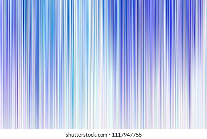 Light BLUE vector template with repeated sticks. Shining colored illustration with sharp stripes. Template for your beautiful backgrounds.