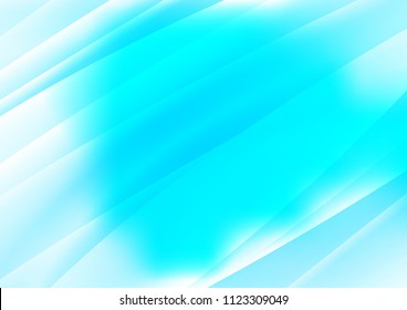 Light BLUE vector template with repeated sticks. Decorative shining illustration with lines on abstract template. The pattern can be used for busines ad, booklets, leaflets