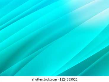 Light BLUE vector template with repeated sticks. Decorative shining illustration with lines on abstract template. Smart design for your business advert.
