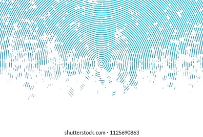 Light BLUE vector template with repeated sticks. Glitter abstract illustration with colored sticks. Smart design for your business advert.