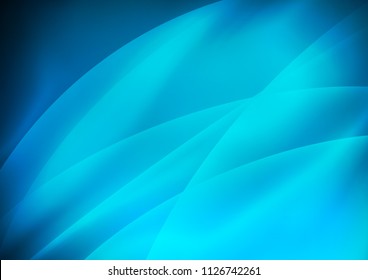 Light BLUE vector template with repeated sticks. Glitter abstract illustration with colored sticks. Smart design for your business advert.