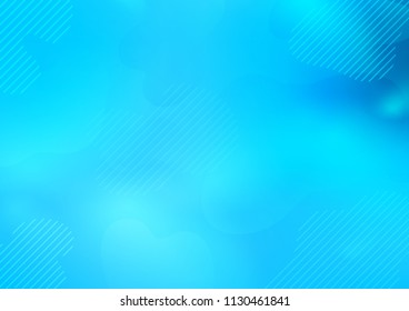 Light BLUE vector template with repeated sticks. Shining colored illustration with narrow lines. Smart design for your business advert.
