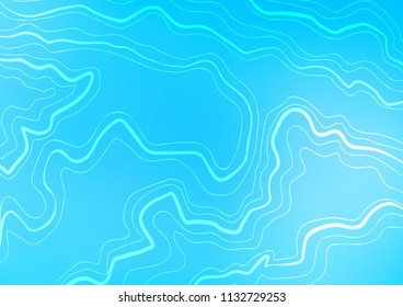 Light BLUE vector template with repeated sticks. Shining colored illustration with narrow lines. The pattern can be used for busines ad, booklets, leaflets