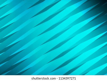 Light BLUE vector template with repeated sticks. Shining colored illustration with narrow lines. Smart design for your business advert.