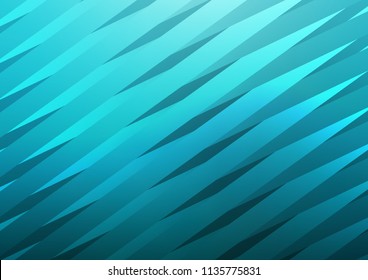 Light BLUE vector template with repeated sticks. Lines on blurred abstract background with gradient. The template can be used as a background.