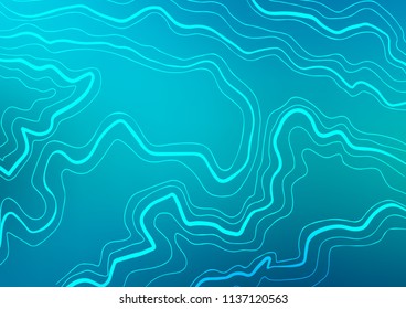 Light BLUE vector template with repeated sticks. Decorative shining illustration with lines on abstract template. Best design for your ad, poster, banner.