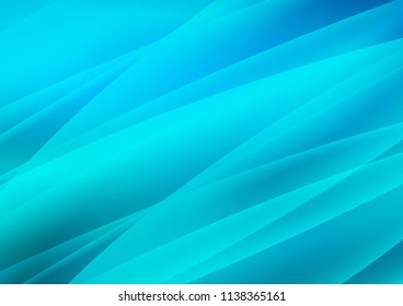 Light BLUE vector template with repeated sticks. Shining colored illustration with narrow lines. The template can be used as a background.