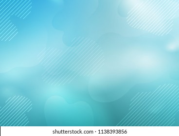 Light BLUE vector template with repeated sticks. Blurred decorative design in simple style with lines. Best design for your ad, poster, banner.