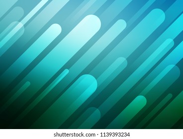 Light BLUE vector template with repeated sticks. Glitter abstract illustration with colored sticks. The pattern can be used for websites.