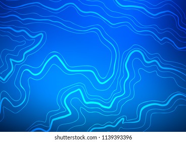 Light BLUE vector template with repeated sticks. Lines on blurred abstract background with gradient. Best design for your ad, poster, banner.