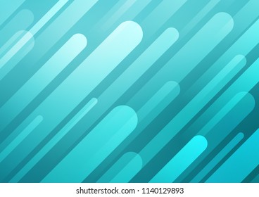 Light BLUE vector template with repeated sticks. Decorative shining illustration with lines on abstract template. Best design for your ad, poster, banner.