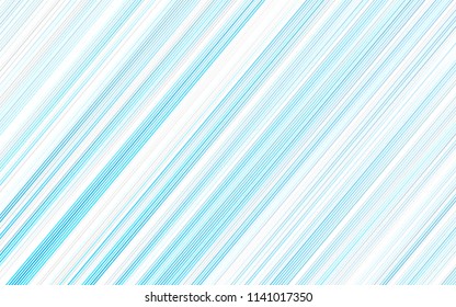 Light BLUE vector template with repeated sticks. Glitter abstract illustration with colored sticks. The pattern can be used for busines ad, booklets, leaflets