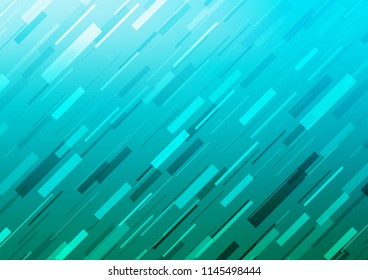 Light BLUE vector template with repeated sticks. Shining colored illustration with narrow lines. The pattern can be used for websites.