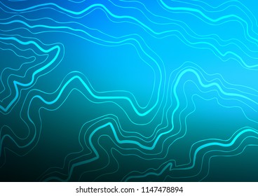 Light BLUE vector template with repeated sticks. Glitter abstract illustration with colored sticks. Best design for your ad, poster, banner.