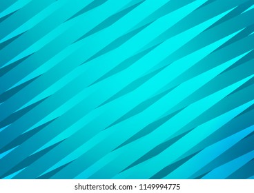 Light BLUE vector template with repeated sticks. Blurred decorative design in simple style with lines. Smart design for your business advert.