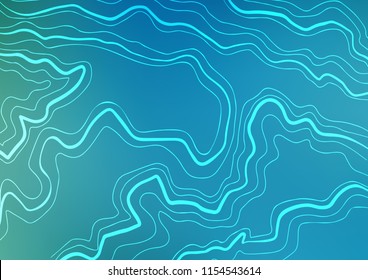 Light BLUE vector template with repeated sticks. Lines on blurred abstract background with gradient. Smart design for your business advert.