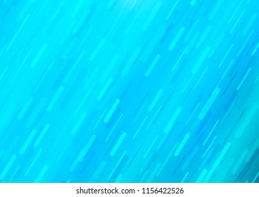 Light BLUE vector template with repeated sticks. Modern geometrical abstract illustration with staves. The pattern can be used for business ad, booklets, leaflets