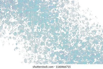 Light BLUE vector template with repeated sticks. Shining colored illustration with narrow lines. The pattern can be used as ads, poster, banner for commercial.