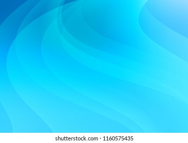 Light BLUE vector template with repeated sticks. Glitter abstract illustration with colored sticks. The pattern can be used for busines ad, booklets, leaflets