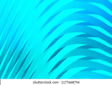 Light BLUE vector template with repeated sticks. Decorative shining illustration with lines on abstract template. Best design for your ad, poster, banner.