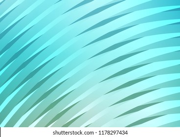 Light BLUE vector template with repeated sticks. Shining colored illustration with narrow lines. The pattern can be used for busines ad, booklets, leaflets