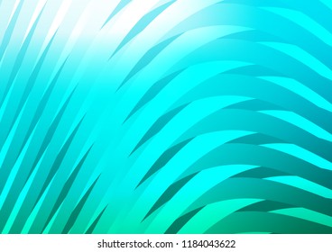 Light BLUE vector template with repeated sticks. Decorative shining illustration with lines on abstract template. The template can be used as a background.