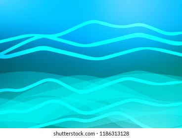 Light BLUE vector template with repeated sticks. Modern geometrical abstract illustration with staves. The pattern can be used as ads, poster, banner for commercial.