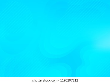Light BLUE vector template with repeated sticks. Glitter abstract illustration with colored sticks. Smart design for your business advert.
