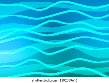 Light BLUE vector template with repeated sticks. Lines on blurred abstract background with gradient. Smart design for your business advert.