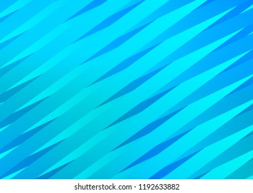 Light BLUE vector template with repeated sticks. Glitter abstract illustration with colored sticks. The pattern can be used for websites.