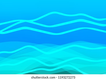 Light BLUE vector template with repeated sticks. Shining colored illustration with narrow lines. The pattern can be used for websites.