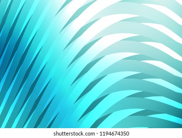 Light BLUE vector template with repeated sticks. Modern geometrical abstract illustration with staves. Smart design for your business advert.