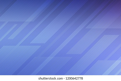 Light BLUE vector template with repeated sticks. Lines on blurred abstract background with gradient. Pattern for your busines websites.