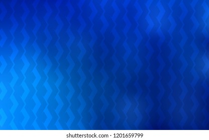 Light BLUE vector template with repeated sticks. Glitter abstract illustration with colorful sticks. Best design for your ad, poster, banner.