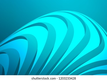 Light BLUE vector template with repeated sticks. Decorative shining illustration with lines on abstract template. The template can be used as a background.