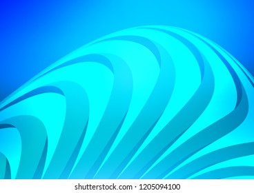 Light BLUE vector template with repeated sticks. Lines on blurred abstract background with gradient. The pattern can be used for busines ad, booklets, leaflets