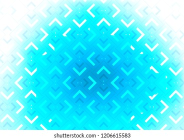 Light BLUE vector template with repeated sticks. Blurred decorative design in simple style with lines. Smart design for your business advert.
