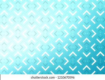 Light BLUE vector template with repeated sticks. Modern geometrical abstract illustration with staves. The pattern can be used for websites.